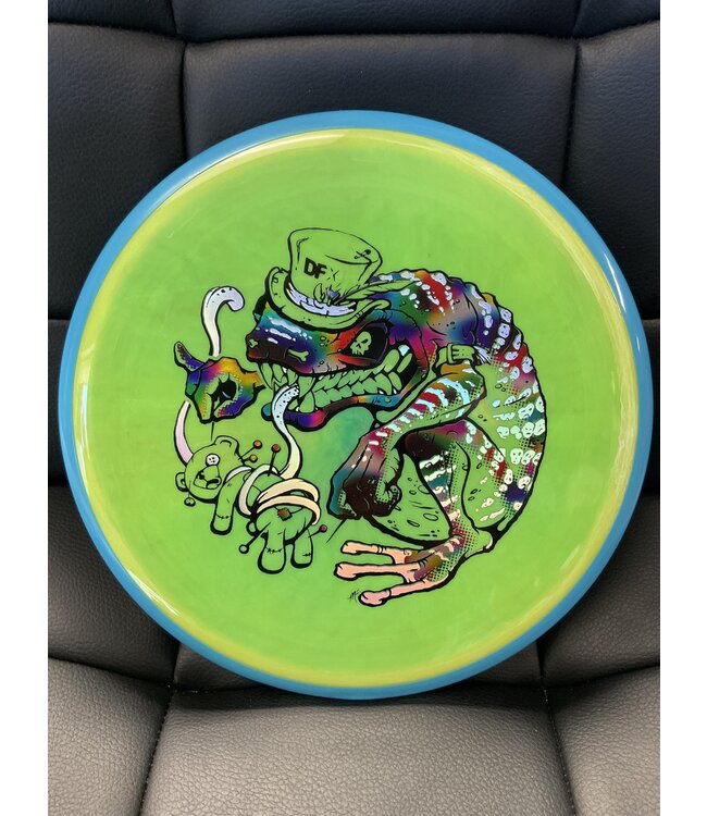 Axiom Discs Axiom Discs Neutron Hex Green/Blue 169g DFX Froggeaux (388)