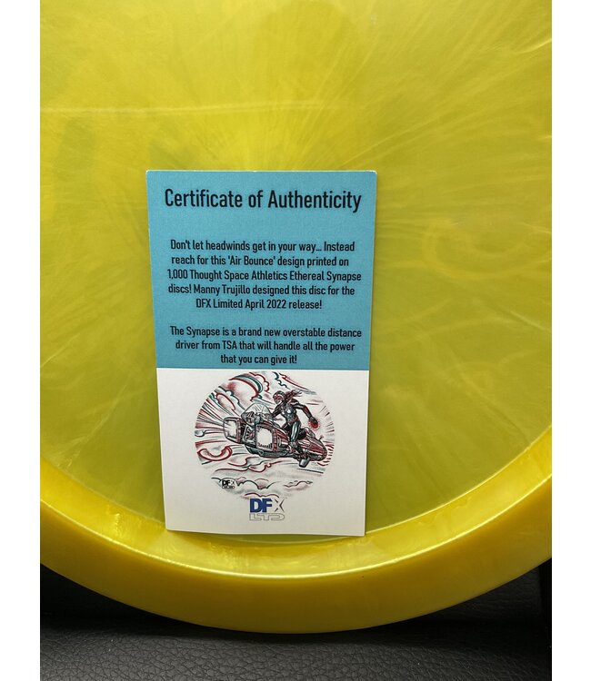 Thought Space Athletics Thought Space Athletics Ethereal Synapse Yellow 173g DFX Air Bounce (404)