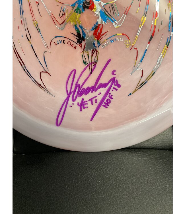 Mint Discs Mint Discs Apex Goat Pink Swirl 171g First Run Bat City Open Stamp Des Reading and Jay Yeti SIGNED (306)