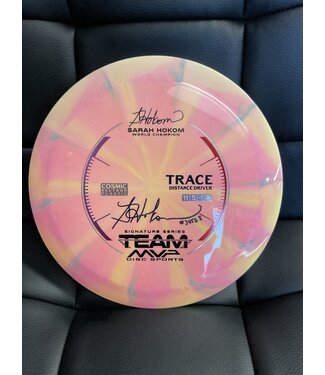 Streamline Discs Streamline Discs Cosmic Neutron Trace Orange/Pink Swirl 175g Sarah Hokom Signature Series SIGNED (304)