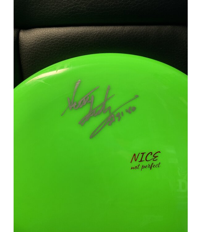 Kastaplast Kastaplast K1 Svea Green 175g Scott Stokely SIGNED (296)