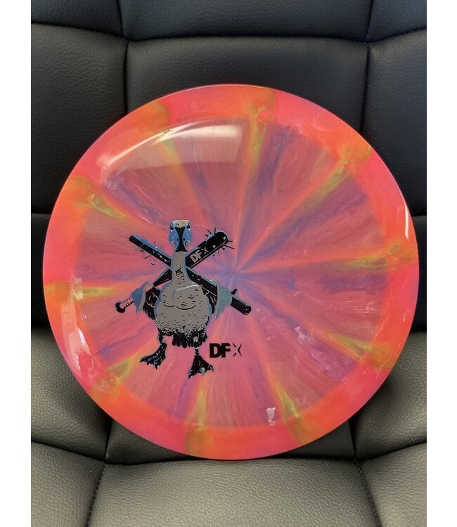 Streamline Discs Streamline Discs Cosmic Neutron Trace Pink/Purple Swirl 174g DFX Goose Gang Honk Mini Stamp (416)