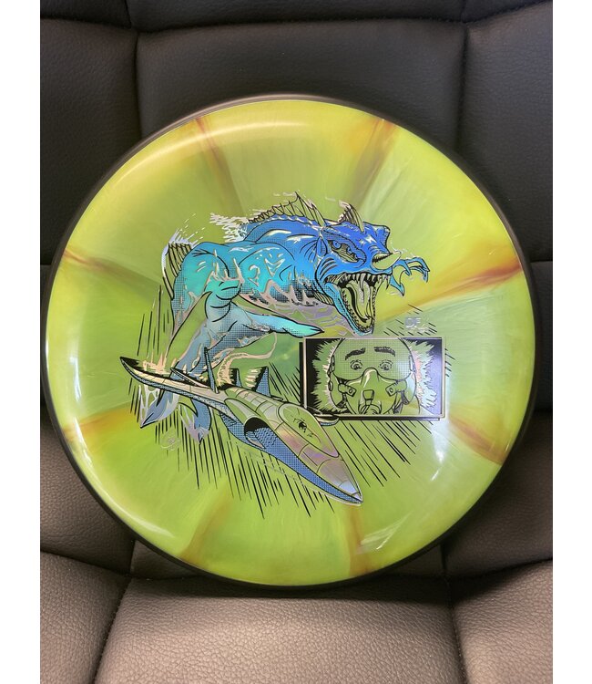 MVP Disc Sports MVP Discs Plasma Nomad Green Swirl 172g DFX Strange Planet 1 (508)