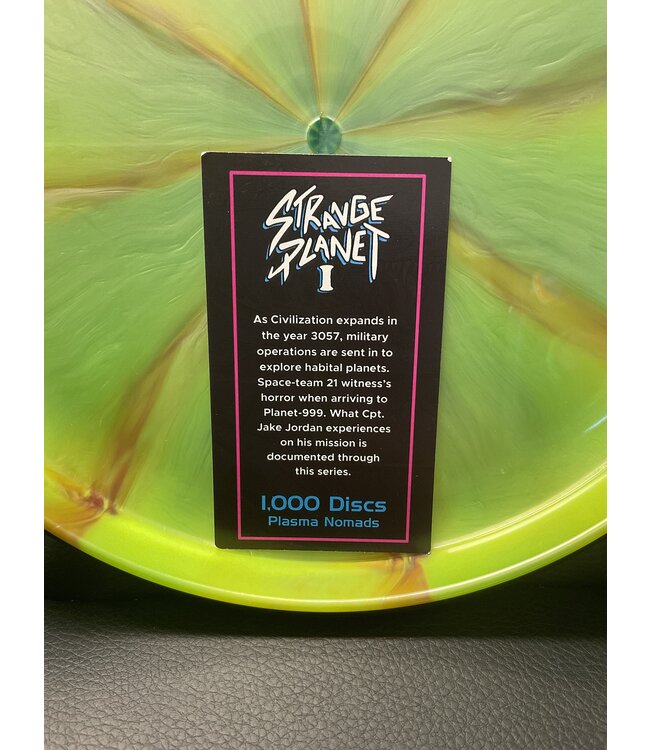 MVP Disc Sports MVP Discs Plasma Nomad Green Swirl 172g DFX Strange Planet 1 (508)