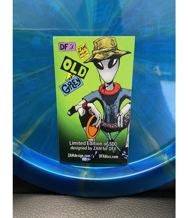 Streamline Discs Streamline Discs Plasma Trace Blue Swirl 173g DFX Old And Grey (524)