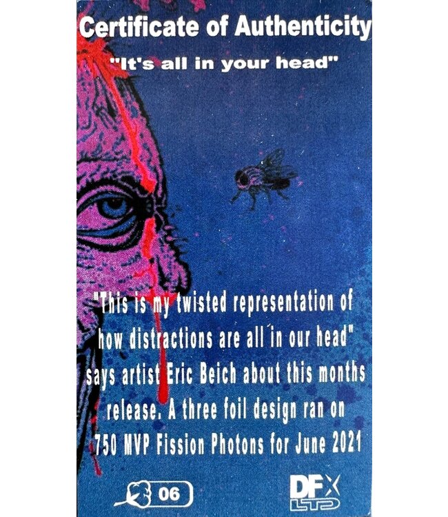 MVP Disc Sports MVP Discs Fission Photon Pale Purple/Black 173g DFX Its All In Your Head (492)