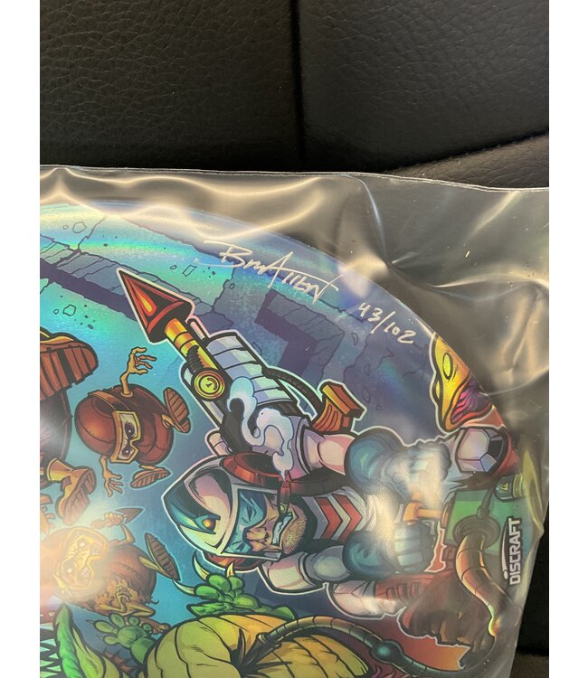 Discraft Discraft ESP Buzzz Full Foil 177g+ Brian Allen Dig Dug SIGNED 43/102 (814)