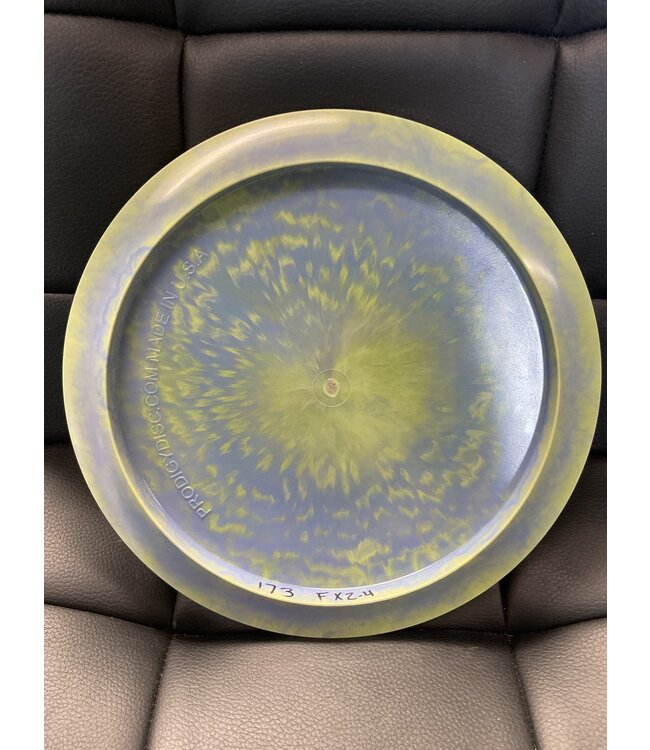 Prodigy Prodigy 400 Spectrum FX-2 Green/Blue Swirl 173g Kevin Jones Mini Stamp SIGNED (932)