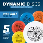 Dynamic Discs Dynamic Discs Animated 5 Disc Starter Set