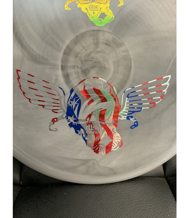 Discmania Discmania Hard Exo Tactic 180g Grey Helmet and Wings Stamp (976)