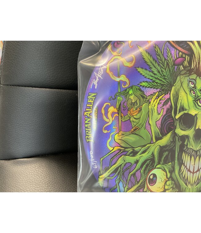 Discraft Discraft ESP Buzzz Full Foil 177g+ Brian Allen 2022 Skull & Mushrooms SIGNED 67/100 (768)
