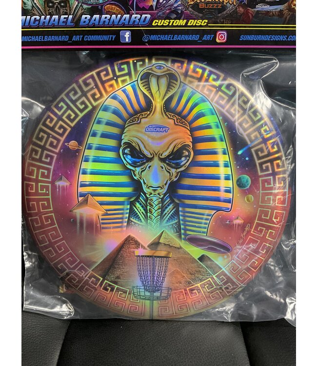 Discraft Discraft ESP Buzz Full Foil 177g+ Michael Barnard Tut Buzzz SIGNED 38/100 (1004)