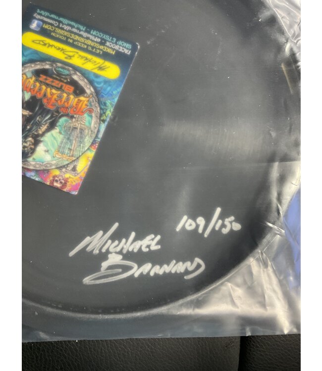 Discraft Discraft ESP Buzzz Supercolor 177g+g Michael Barnard 3-D Buzzz SIGNED 109/150 (1014)