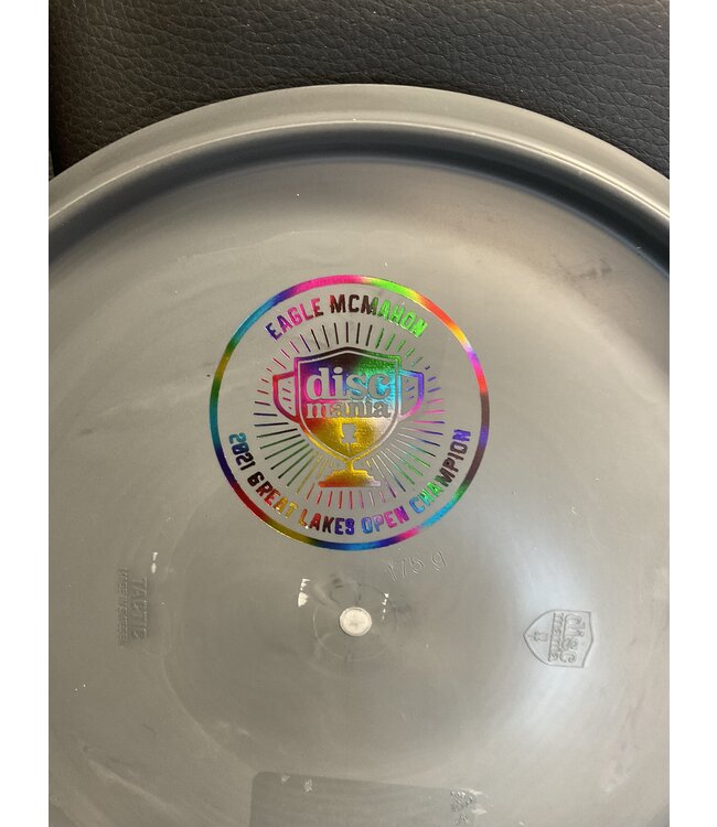 Discmania Discmania Hard Exo Tactic 175g Gray Eagle McMahon 2021 GLO Champion Bottom Stamp (1033)