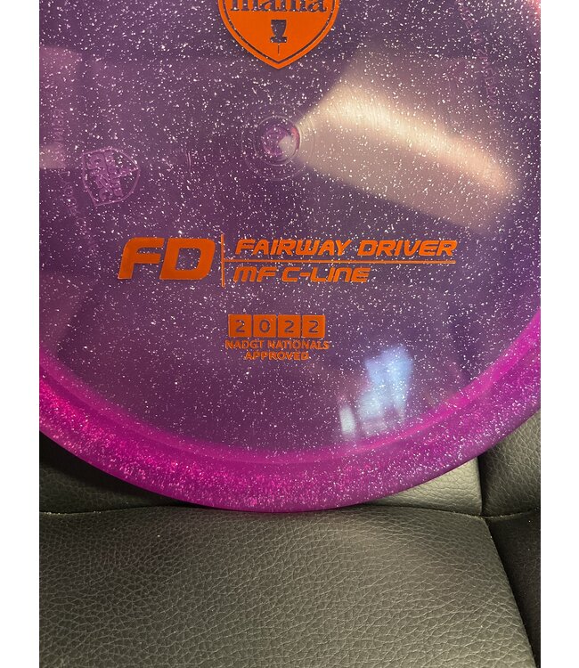 Discmania Discmania Metal Flake C-Line FD 173g Purple NADGT 2022 Stamp (1024)