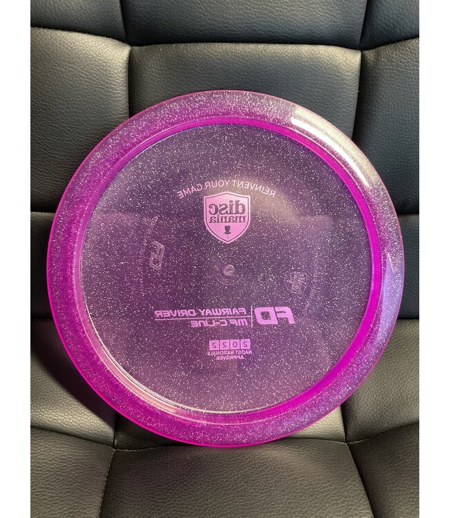 Discmania Discmania Metal Flake C-Line FD 173g Purple NADGT 2022 Stamp (1024)