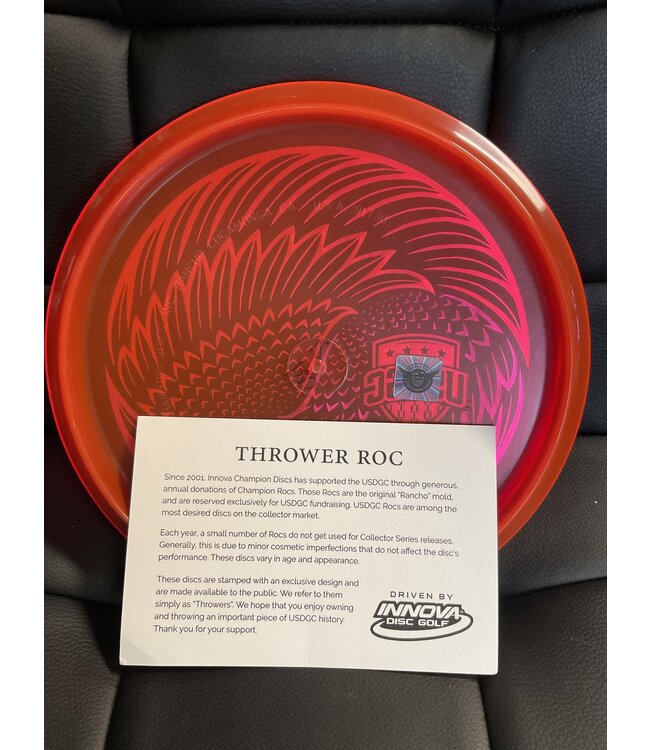 Innova Innova Champion Thrower Roc Red 180g 2020 USDGC Wing Yang Thrower (1092)