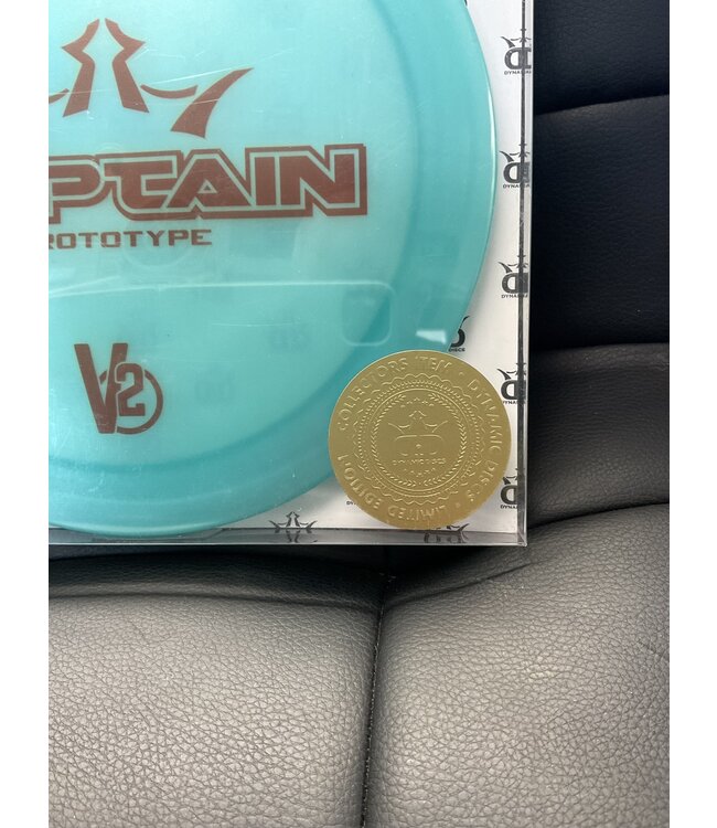 Dynamic Discs Dynamic Discs V2 Captain 176g Prototype in Collector Box (1120)