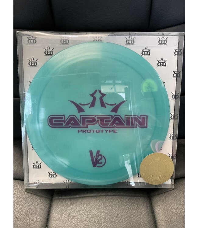Dynamic Discs Dynamic Discs V2 Captain 176g Prototype in Collector Box (1126)