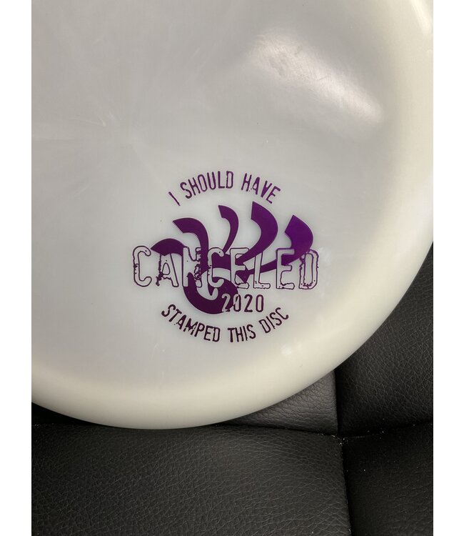 Dynamic Discs Dynamic Discs Hybrid Sergeant White 173g 2020 Glass Blown Open Canceled Stamp (1130)