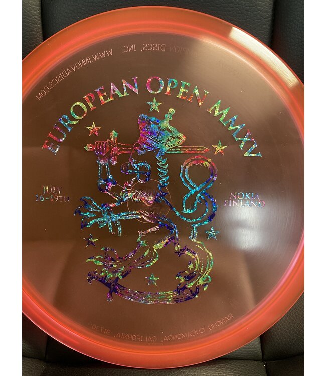 Innova Innova Champion VRoc3 Pink 180g 2015 European Open MMXV Lion and Sword Stamp (1166)