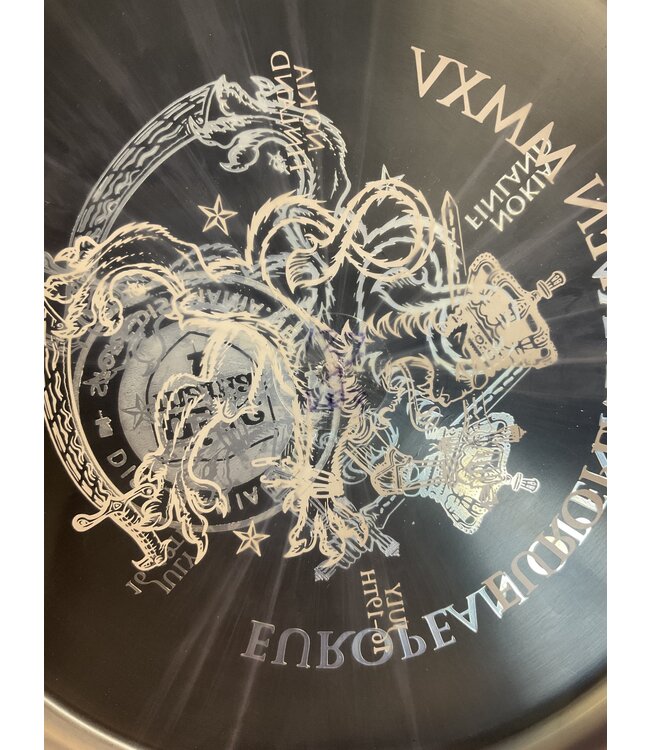 Discmania Innova Champion VRoc3 Peach 177g 2015 European Open MMXV Lion and Sword Stamp Double Stamp (1167)