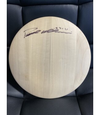 Wooden Disc Signed Paul Ulibarri (1190)