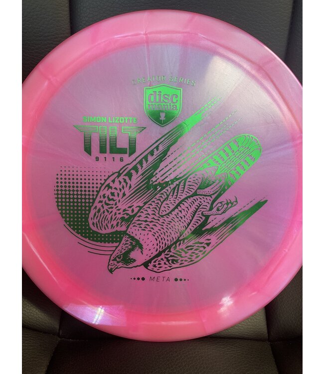 Discmania Discmania Meta Tilt Pink Swirl 173g Simon Lizotte Series Stamp (619)