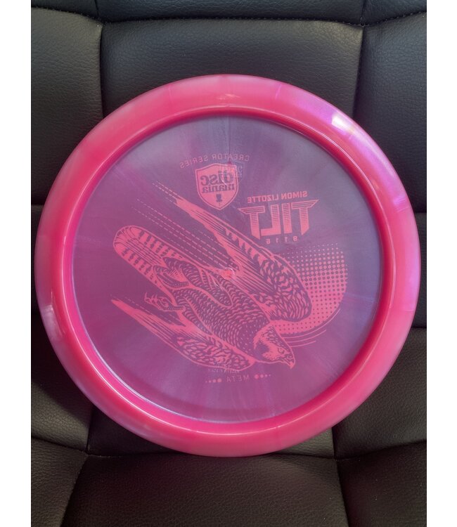 Discmania Discmania Meta Tilt Pink Swirl 173g Simon Lizotte Series Stamp (619)