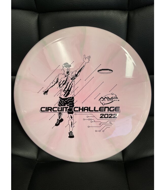 Streamline Discs Streamline Discs Cosmic Neutron Echo 178g Pink/Green Swirl Circuit Challenge 2022 Stamp