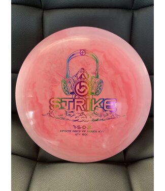 Birdie Disc Golf Birdie Disc Golf Premium Swirly Strike Pink 174g VIP Series #77
