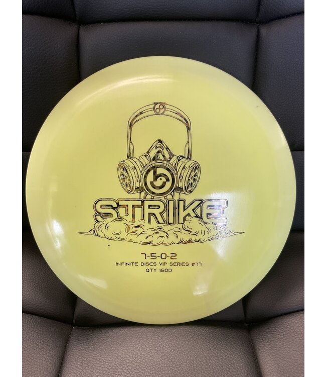 Birdie Disc Golf Birdie Disc Golf Premium Swirly Strike Yellow 174g VIP Series #77
