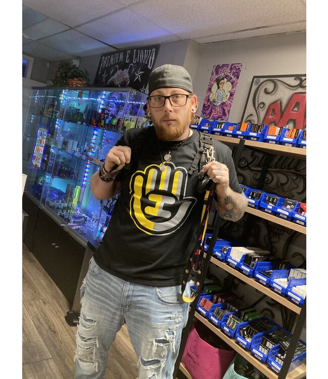 Handeye Handeye Sharp Shadow Black Tee