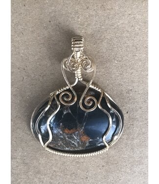 TannE Jewelry Designs Mahogany Obsidian Pendant