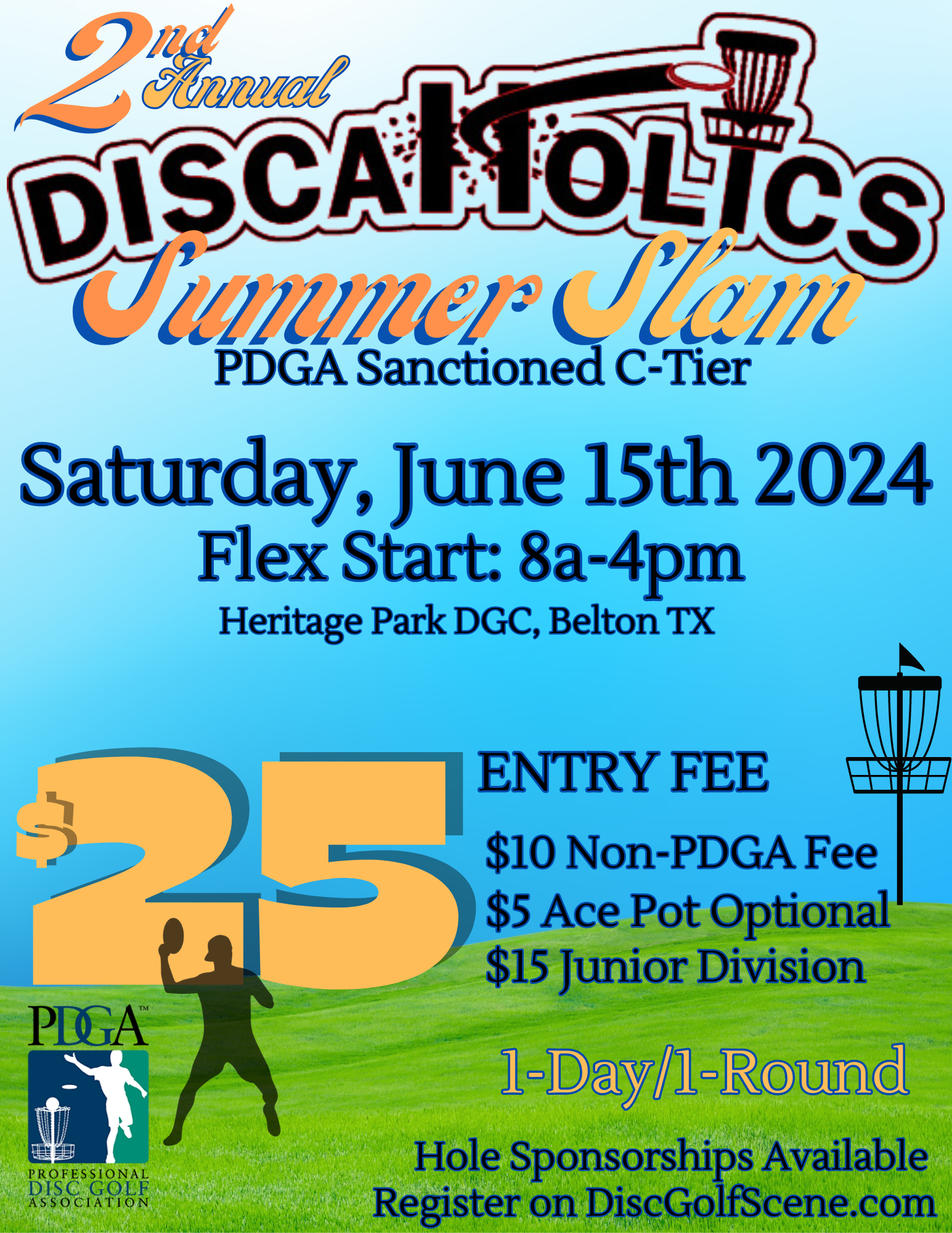 2nd Annual DiscaHolics Summer Slam C-Tier Flex