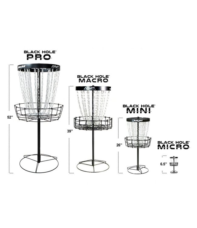 MVP Disc Sports MVP Black Hole Baskets