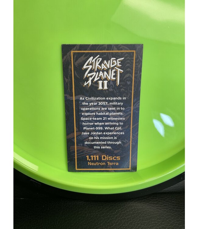 MVP Disc Sports MVP Discs Neutron Terra Green 174g DFX Strange Planet 2 (1165)