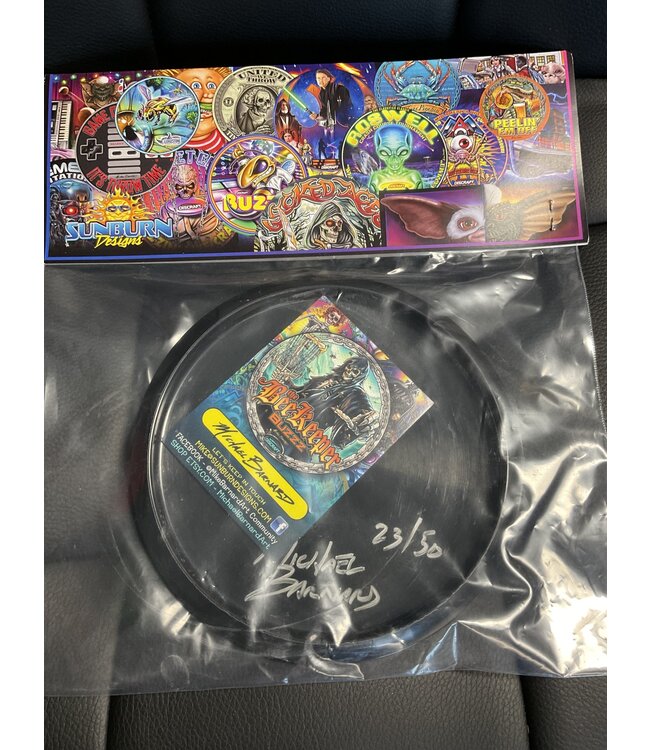 Discraft Discraft Buzzz MINI Full Foil Michael Barnard Hula Hell Cares? Let’s Throw #23 of 50 (1221)