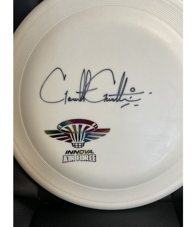 Innova Innova DX Sonic Glow 177g+ Air Force Stamp Garrett Gurthie SIGNED (1236)