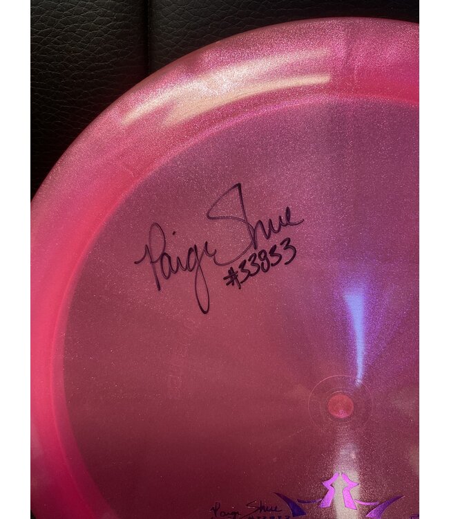 Dynamic Discs Dynamic Discs Lucid-X Glimmer Sergeant Pink 173-175g Paige Shue 2021 Team Series SIGNED (1240)