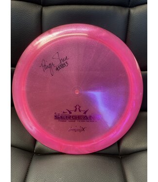 Dynamic Discs Dynamic Discs Lucid-X Glimmer Sergeant Pink 173-175g Paige Shue 2021 Team Series SIGNED (1240)