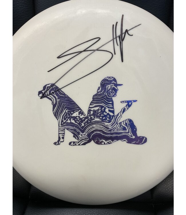 Prodigy Prodigy 350G M3 White 178g Luke Humphries and Hogan Stamp SIGNED (1242)