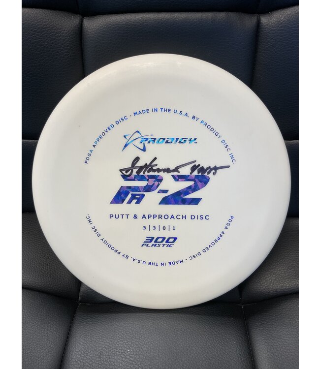 Prodigy Prodigy 300 PA-2 White 174g Stock Stamp GT Hancock SIGNED (1243)