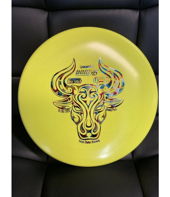 Innova Innova Star Polecat Yellow 172g 2022 Texas States Warmup Stamp