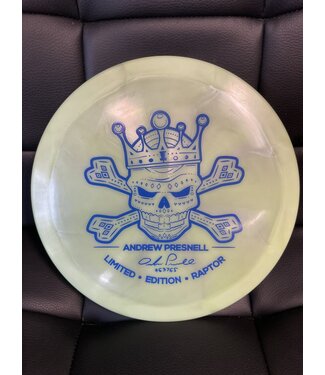 Discraft Discraft Swirly Z Raptor Green 173-174g Andrew Presnell Limited Edition Stamp (602)