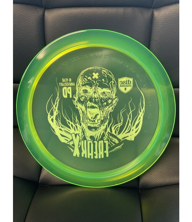 Discmania Discmania C-Line PD Green 175g Freak X 10 Year Anniversary Stamp Innova Made (1284)