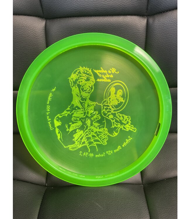 Discraft Discraft Cryztal FLZ Zombee Green 170-172g Infinite VIP #34.2 Stamp February 2019 (1286)