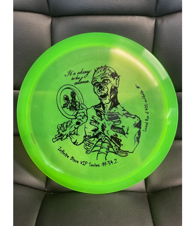 Discraft Discraft Cryztal FLZ Zombee Green 170-172g Infinite VIP #34.2 Stamp February 2019 (1286)