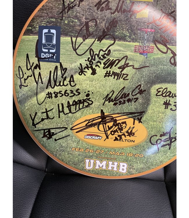 Discraft Discraft ESP Buzzz Black 177g+ 2022 Open at Belton Unicorn Signatures (1289)