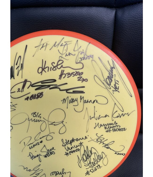 Axiom Discs Axiom Discs Electron Envy Yellow/Orange 172g 2024 US Women’s Disc Golf Championship Signatures (1290)